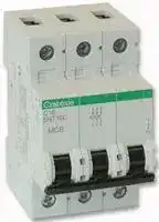 6HT16C: Thermal Magnetic Circuit Breaker, Loadstar C Curve, 16 A, 3 Pole, 415 V, DIN Rail