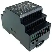 DIN60-24: AC/DC DIN Rail Power Supply (PSU), ITE, Industrial & Household, 1 Output, 60 W, 24 V, 2.5 A