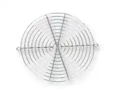 MCSC130-W3: Fan Finger Guard, Steel - Wire Form, 127mm Axial Fans, 113.3 mm, Silver