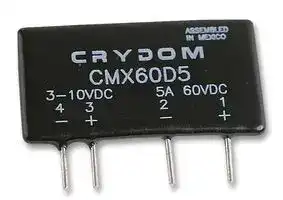 CMX60D5: Solid State Relay, CMX Series, DIP, DC Output, SPST-NO, 5 A, 60 VDC, PCB, Through Hole, DC Switch