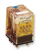 MY2  DC12: Power Relay, DPDT, 12 VDC, 10 A, MY Series, Socket, Non Latching