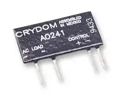 AO241: Solid State Relay, AO Series, Mini SIP, SPST-NO, 1 A, 280 Vrms, PCB, Through Hole, Zero Crossing
