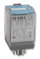C2-A20X230A: General Purpose Relay, C2 Series, Power, DPDT, 230 VAC, 10 A