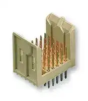 89006-111LF: Connector, FCI Metral 89006, 30 Contacts, 2 mm, Plug, Press Fit, 4 Rows