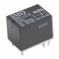 SRF-1C-SL-5VDC: General Purpose Relay, SRF Series, Power, Non Latching, SPDT, 5 VDC, 1 A