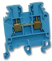 012548605: DIN Rail Mount Terminal Block, 2 Ways, 24 AWG, 12 AWG, 2.5 mm², Screw, 24 A