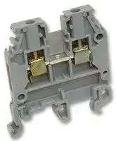 011548603: DIN Rail Mount Terminal Block, 2 Ways, 22 AWG, 12 AWG, 2.5 mm², Screw, 24 A