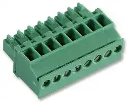 1863217: Pluggable Terminal Block, 3.5 mm, 8 Ways, 28 AWG, 16 AWG, 1.5 mm², Screw