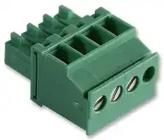 1863178: Pluggable Terminal Block, 3.5 mm, 4 Ways, 28 AWG, 16 AWG, 1.5 mm², Screw