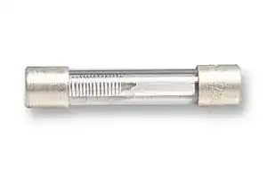 TDC11 1A: Fuse, Cartridge, Time Delay, 1 A, 350 V, 6.3mm x 32mm, 1/4
