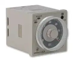 H3CR-A 100-240VAC/100-125VDC: Analogue Timer, On-Delay, 14 Ranges, 0.05 s, 300 h, 1 Changeover Relay