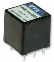 VTX-111-010: Pulse Transformer, Encapsulated, 2:1, 3 mH, 2.32 ohm, 200 Vµs, 2.8 kV, VTX Pulse Series