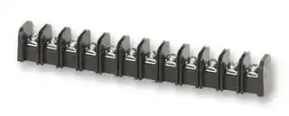 38630-7802: PCB Mount Barrier Terminal Block, 11.13 mm, 1 Row, 2 Ways, 24 AWG, 12 AWG, 25 A