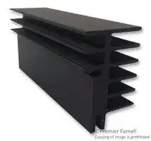 SK 481 100 SA: Heat Sink, Extruded, For Lock-In Retaining Spring, 2.8 °C/W, TO-3P, TO-218, TO-220, TO-247, TO-248
