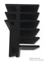 SK 481 50 SA: Heat Sink, Extruded, For Lock-In Retaining Spring, 4.5 °C/W, TO-3P, TO-218, TO-220, TO-247, TO-248