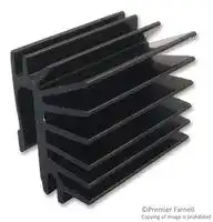 SK 525 30: Heat Sink, PCB, Board Level, Extruded, 7.8 °C/W, TO-220, 19.4 mm, 28 mm, 30 mm