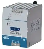 SDN20-24-100C: AC-DC CONVERTER, DIN RAIL, 1 O/P, 480W, 20A, 24V