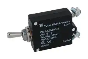W31-X2M1G-3..: CIRCUIT BREAKER, THERMAL, 1P, 250V, 3A