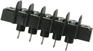 38720-3205: TERMINAL BLOCK, BARRIER, 5POS, 12AWG