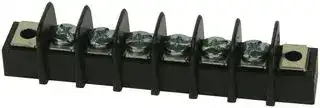38720-0206: TERMINAL BLOCK, BARRIER, 6POS, 14AWG