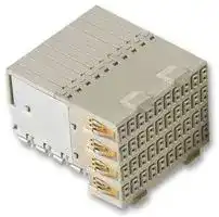 6469001-1: Connector, Z-PACK, 80 Contacts, 2.5 mm, Receptacle, Press Fit, 8 Rows