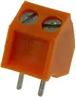 0332060000: TERMINAL BLOCK, PCB, 2 POSITION, 22-12AW