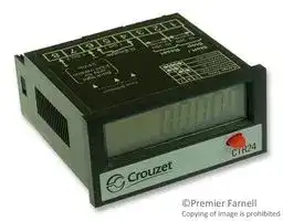 87622170 — HOUR METER, LCD, 6DIGIT, 10-260VAC/VDC