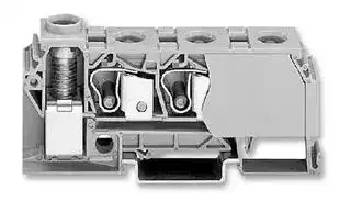 284-621: TERMINAL BLOCK, DIN RAIL, 4 POSITION, 24-8AWG
