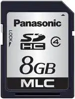 RP-SDPC08DA1: FLASH SD MEMORY CARD, 8GB, SLC, CLASS 4,