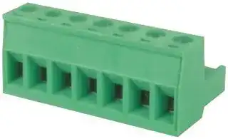 20020007-G021B01LF: TERMINAL BLOCK, PLUG, 2 POSITION, 24-12AWG