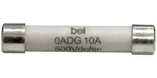 0ADGC9100-BE — CARTRIDGE FUSE, HIGH IN-RUSH, 10A, 500V