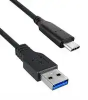 3023048-01M: USB CABLE, 3.1 TYPE A-C PLUG, 1M