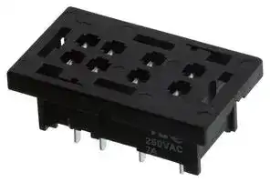SY2S-61..: RELAY SOCKET, 8PIN, 7A, 300V