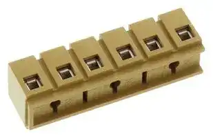 0274220000: TERMINAL BLOCK, BARRIER, 6POS, 12AWG