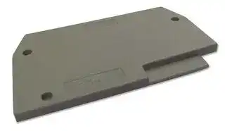 011662922: End Cover, for Use with M 4/6.4A Type Terminal Blocks