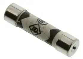 C180-2: Fuse, Cartridge, Fast Acting, 2 A, 240 V, 6.3mm x 25.4mm, 1/4" x 1", TDC180