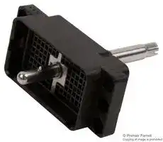 DL296P: Connector, ZIF, Plastic, ITT Cannon DL, 96 Contacts, Plug, 8 Rows