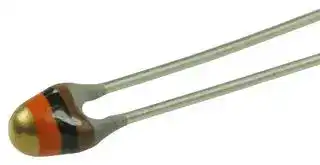 NTCLE100E3103JB0: Thermistor, NTC, 10 kohm, NTCLE Series, 3977 K, Through Hole, Radial Leaded