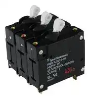 W69-X2Q12-30: CIRCUIT BREAKER, HYDROMAGNETIC, 3P, 277V, 30A