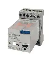 RCI003D24V: POWER RELAY, 3PDT, 24VDC, 10A, SOCKET