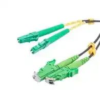 FCA-SLCAE2KAD15: FO CABLE, LC DUPLEX-E2000, SM, 49.2FT