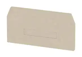 1745150000: END AND SEPERATION PLATE, WEMID, BEIGE