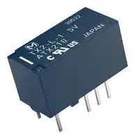TXS2-4.5V: Signal Relay, 4.5 VDC, DPDT, 1 A, TX-S Series, Through Hole, Non Latching