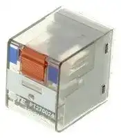 PT270024: General Purpose Relay, PT Series, Power, Non Latching, DPDT, 24 VDC, 12 A