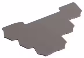 1784210000: END PLATE, W SERIES MODULAR TERMINAL