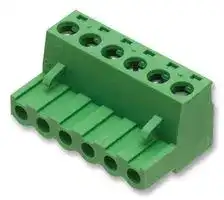 CTB9208/2: Pluggable Terminal Block, 5.08 mm, 2 Ways, 30 AWG, 12 AWG, 2.5 mm², Screw