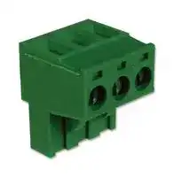 CTB9208/3: Pluggable Terminal Block, 5.08 mm, 3 Ways, 30 AWG, 12 AWG, 2.5 mm², Screw