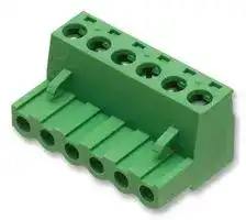 CTB9208/7: Pluggable Terminal Block, 5.08 mm, 7 Ways, 30 AWG, 12 AWG, 2.5 mm², Screw