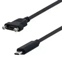 U3A00057-05M.: USB CABLE, 3.0 C PLUG-RCPT, 19.7", BLACK