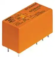 RT314F12: General Purpose Relay, Power PCB Relay RT1 Series, Power, Latching Dual Coil, SPDT, 12 VDC, 16 A